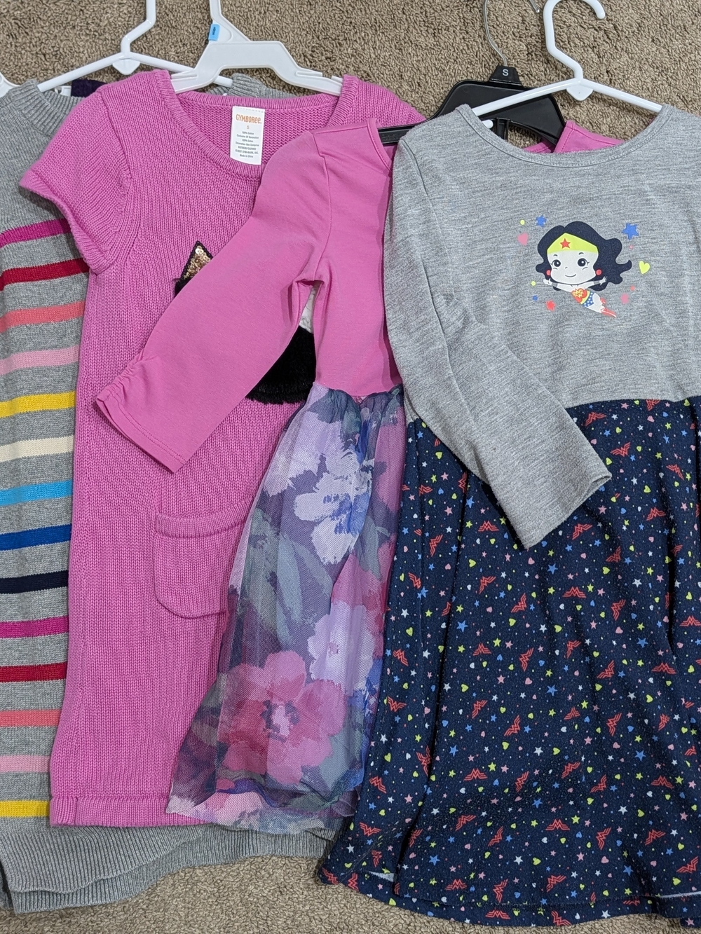 Bundle Of 5 Girls Dresses, Size 5